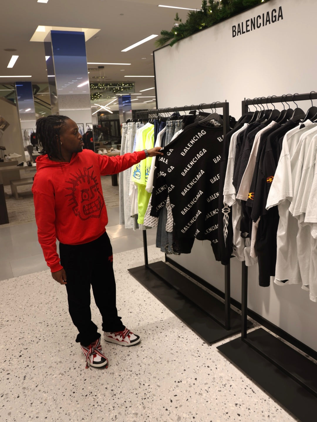 Blood Rookie Face Hoodie