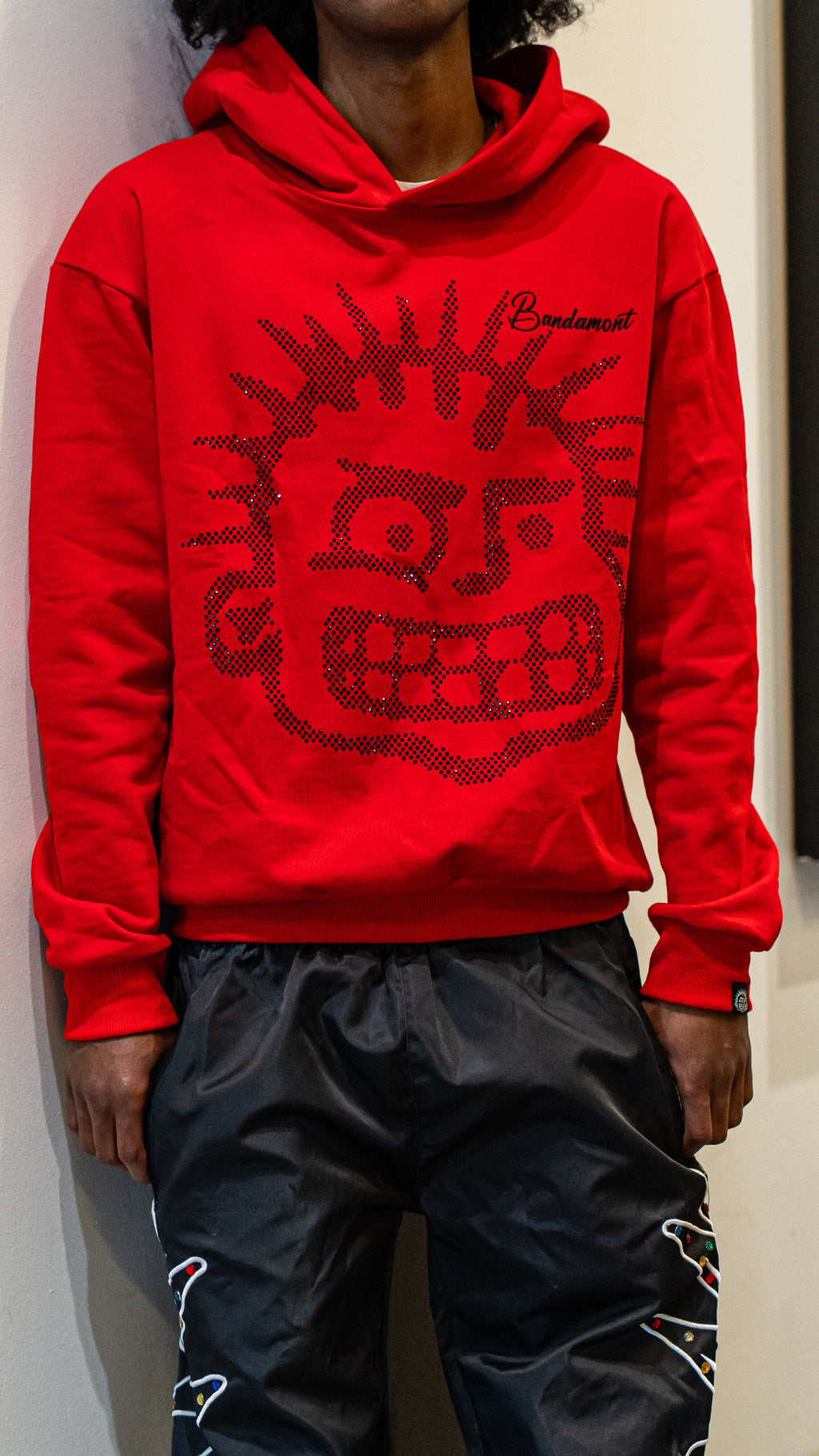 Blood Rookie Face Hoodie