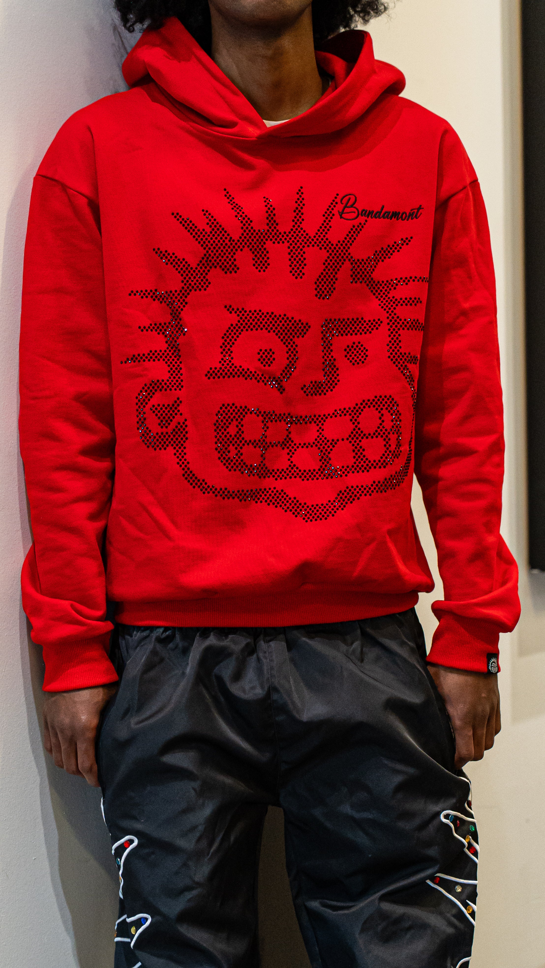 Blood Rookie Face Hoodie
