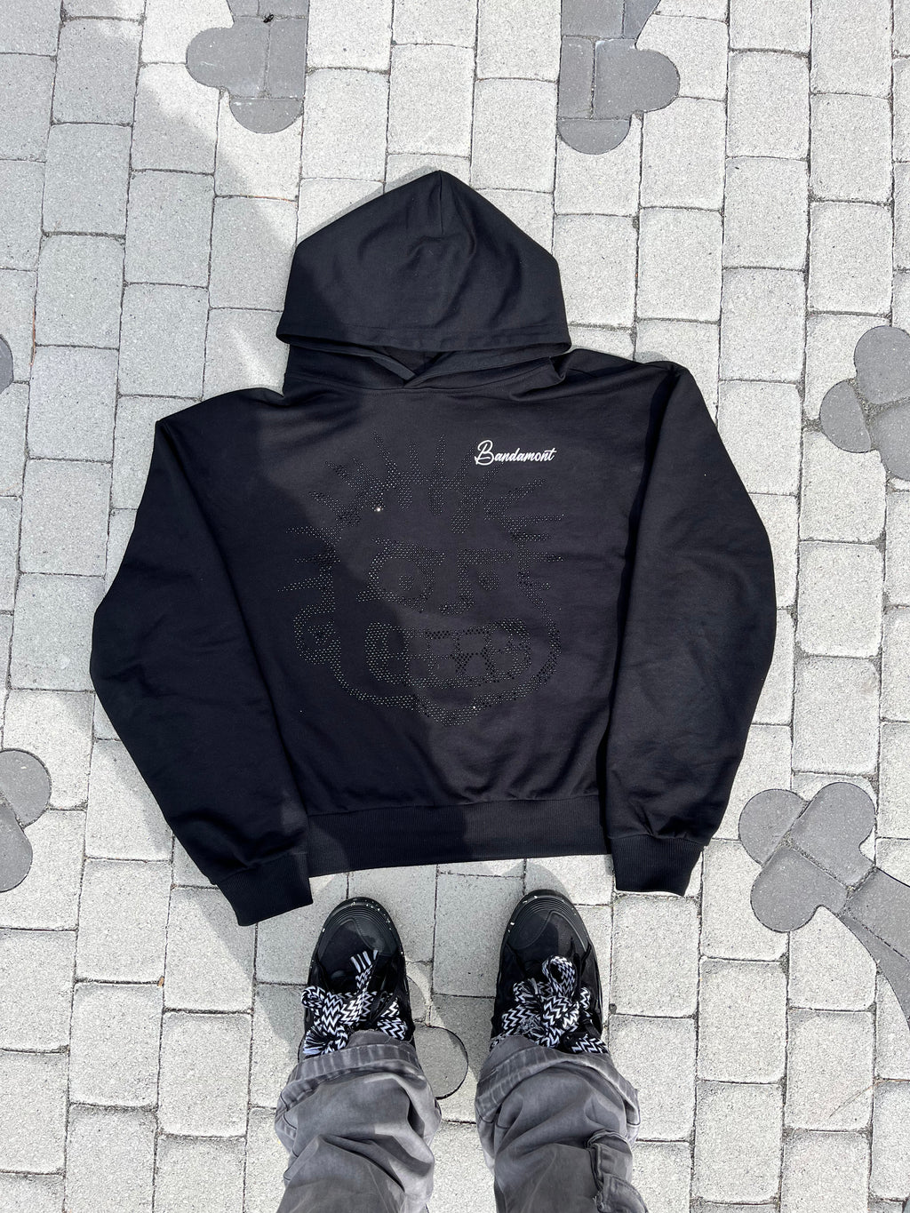 Blackout Rookie Face Hoodie