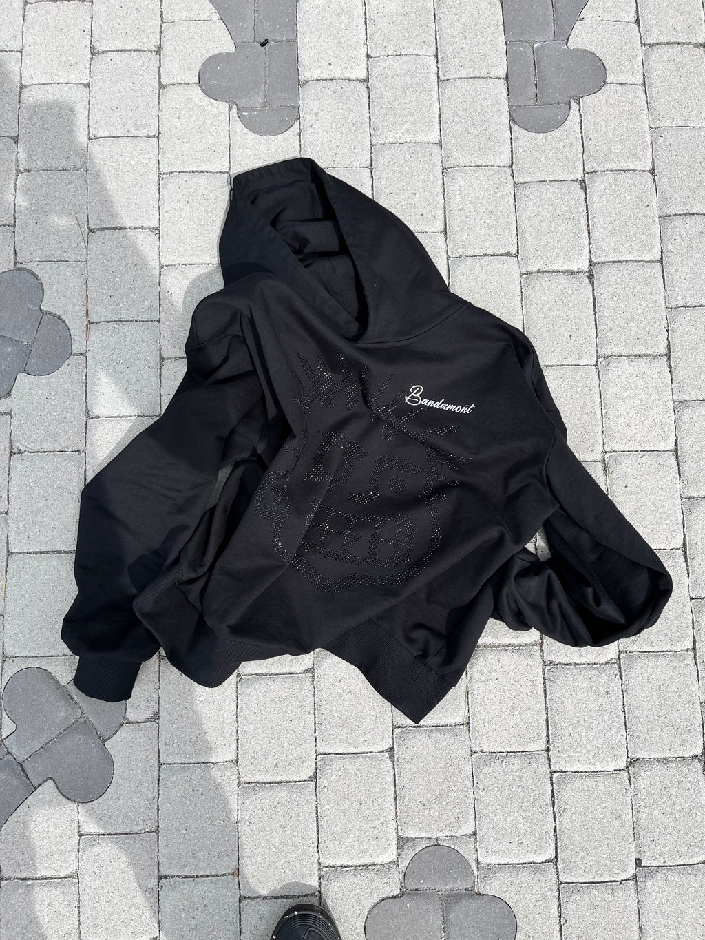 Blackout Rookie Face Hoodie