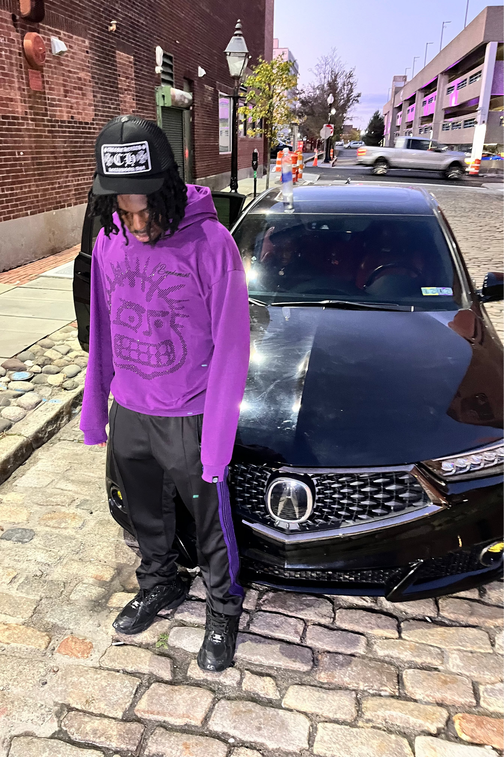 Byzantium Rookie Face Hoodie